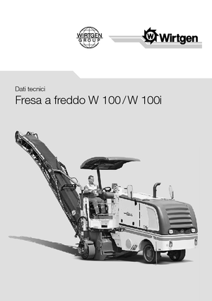 Пътни фрези Wirtgen W 100 i