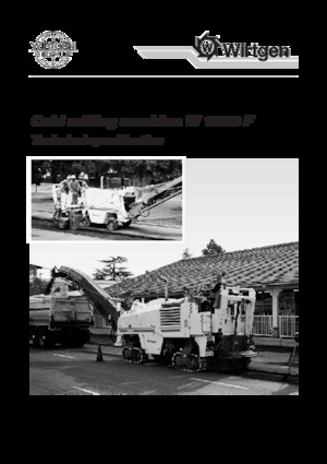 Пътни фрези Wirtgen W 1200 F