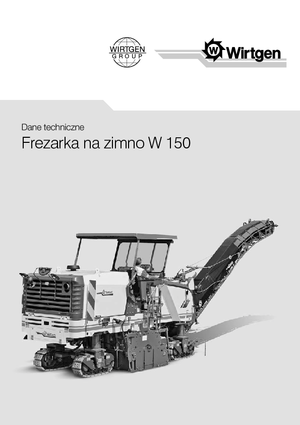 Пътни фрези Wirtgen W 150