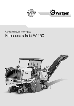 Пътни фрези Wirtgen W 150
