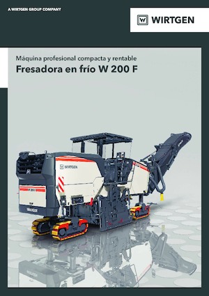 Пътни фрези Wirtgen W 200 F