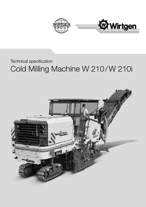 Пътни фрези Wirtgen W 210