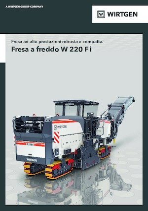 Пътни фрези Wirtgen W 220 Fi