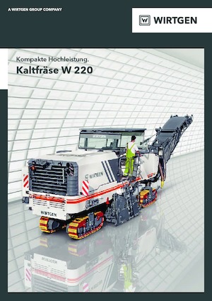 Пътни фрези Wirtgen W 220