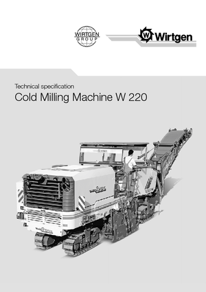 Пътни фрези Wirtgen W 220