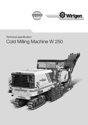 Пътни фрези Wirtgen W 250