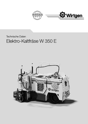 Пътни фрези Wirtgen W 350