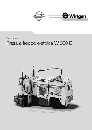 Пътни фрези Wirtgen W 350