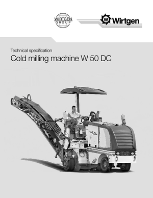 Пътни фрези Wirtgen W 50 DC