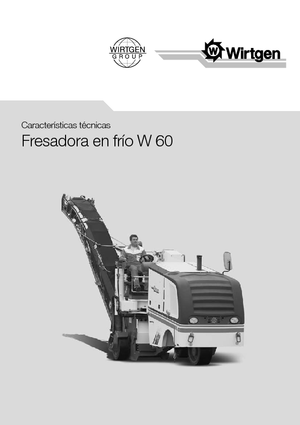 Пътни фрези Wirtgen W 60