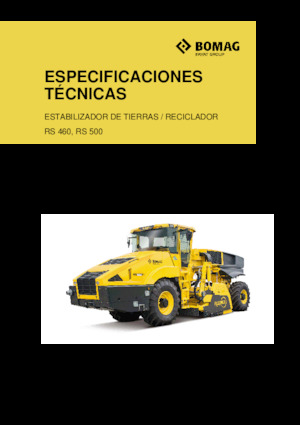Машина за рециклиране на пътища - студено рециклиране Bomag RS 460