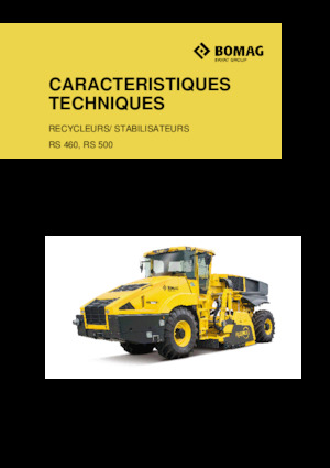 Машина за рециклиране на пътища - студено рециклиране Bomag RS 460