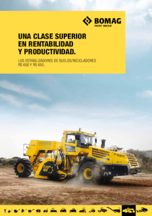 Машина за рециклиране на пътища - студено рециклиране Bomag RS 600