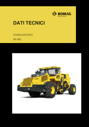 Машина за рециклиране на пътища - студено рециклиране Bomag RS 650