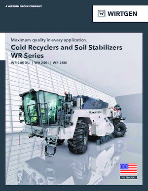 Машина за рециклиране на пътища - студено рециклиране Wirtgen WR 200 XLi