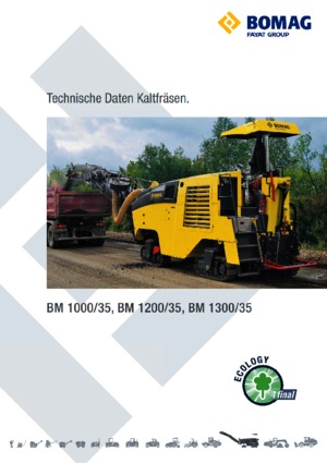 Верижни машини за асфалт Bomag BM 1200/35