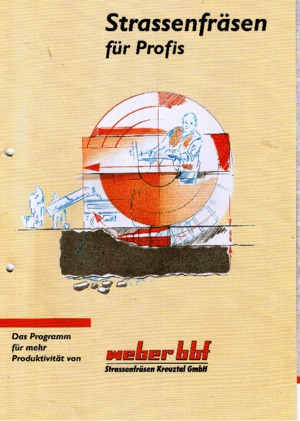 Пътни фрези weber bbf SF 415