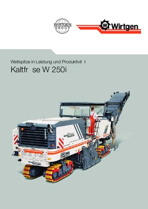 Пътни фрези Wirtgen W 250 i