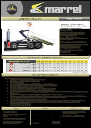 Самосвали - изпразване чрез преобръщане Marrel AL 20 PA S 49
