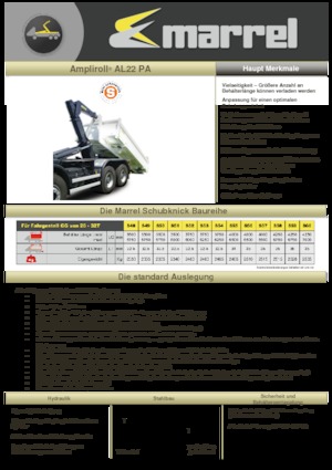 Самосвали - изпразване чрез преобръщане Marrel AL 22 PA S 59