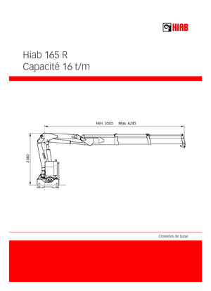 Кранове за разтоварване Hiab 165 R-F2