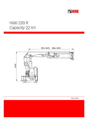 Кранове за разтоварване Hiab 220 R-F2