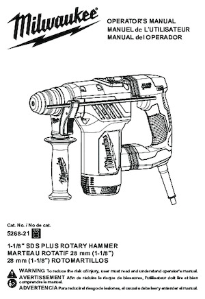Ротационни чукове Milwaukee 5268-21