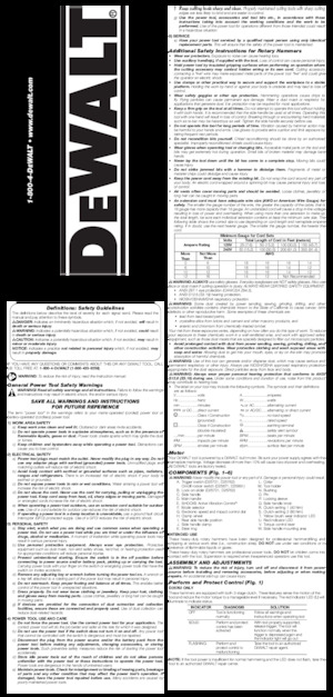 Ротационни чукове DEWALT D25723K