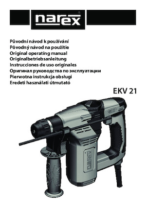 Ротационни чукове Narex EKV 21