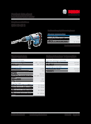Ротационни чукове Bosch GBH 12-52 D