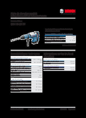 Ротационни чукове Bosch GBH 12-52 DV
