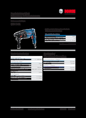 Ротационни чукове Bosch GBH 2-21