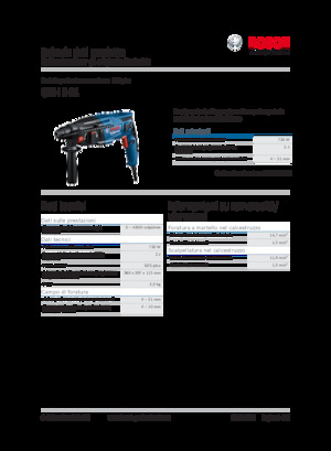 Ротационни чукове Bosch GBH 2-21