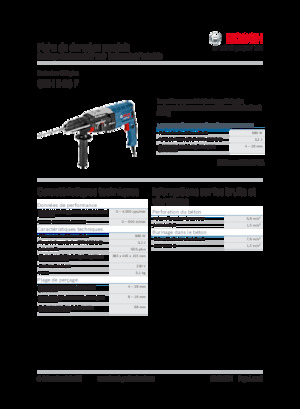 Ротационни чукове Bosch GBH 2-28 F