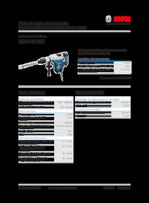 Ротационни чукове Bosch GBH 5-40 DCE