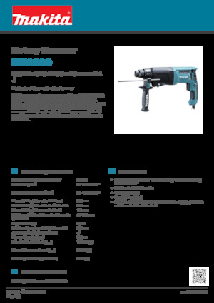 Ротационни чукове Makita HR2600