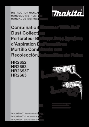 Ротационни чукове Makita HR2653