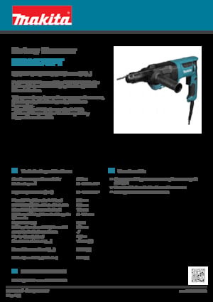 Ротационни чукове Makita HR2670FT