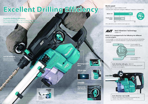 Ротационни чукове Makita HR3011FC