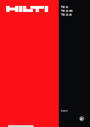 Ротационни чукове Hilti TE 2