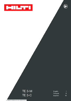 Ротационни чукове Hilti TE 3-C