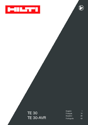 Ротационни чукове Hilti TE 30