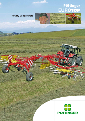 Ротационни гребла Pöttinger EuroTop 881 A