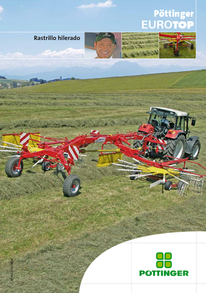 Ротационни гребла Pöttinger EuroTop 881 A