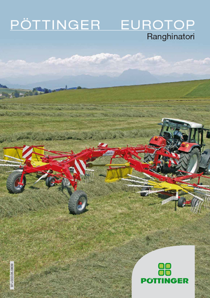 Ротационни гребла Pöttinger EuroTop 881 A