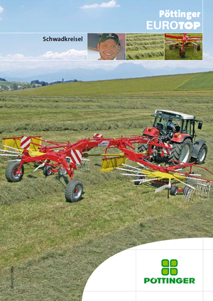 Ротационни гребла Pöttinger EuroTop 881 A