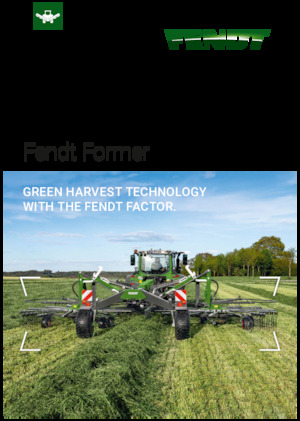 Ротационни гребла Fendt Former 920 C Pro