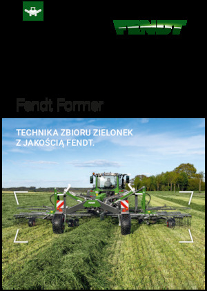 Ротационни гребла Fendt Former 860 C