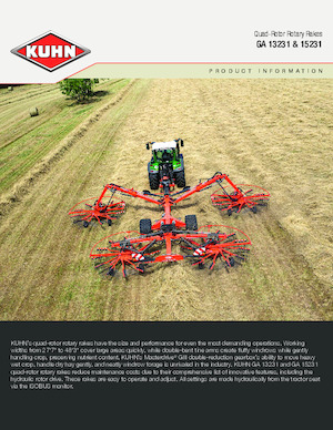 Ротационни гребла Kuhn GA 15231 