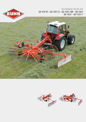 Ротационни гребла Kuhn GA 4201